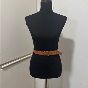 J. Crew Classic Brown Leather Belt